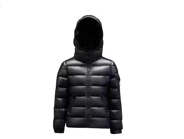 Moncler Girl's Bady Short Down Kid's Jacket Black
