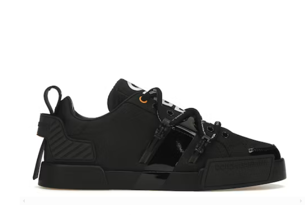 Dolce  Gabbana Portofino Strapped Black White