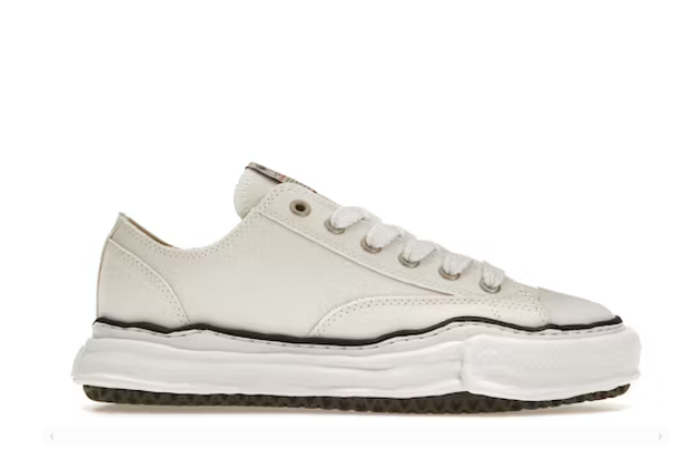 Ma1s0n Mihara Yasuhiro Peterson OG Sole Canvas Low White