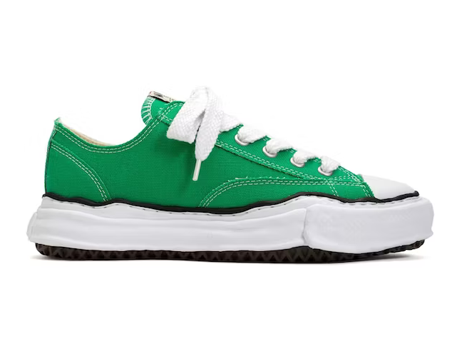 Ma1s0n Mihara Yasuhiro Peterson OG Sole Canvas Low Green