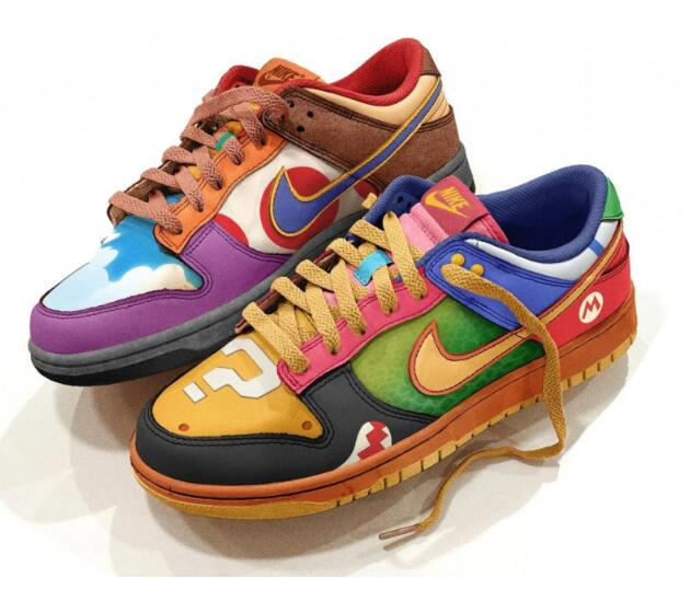 Nike Dunk Low “What the S*per Mario”