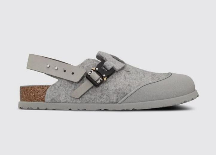 D10r  BIRKENSTOCK Tokio Mule Gray