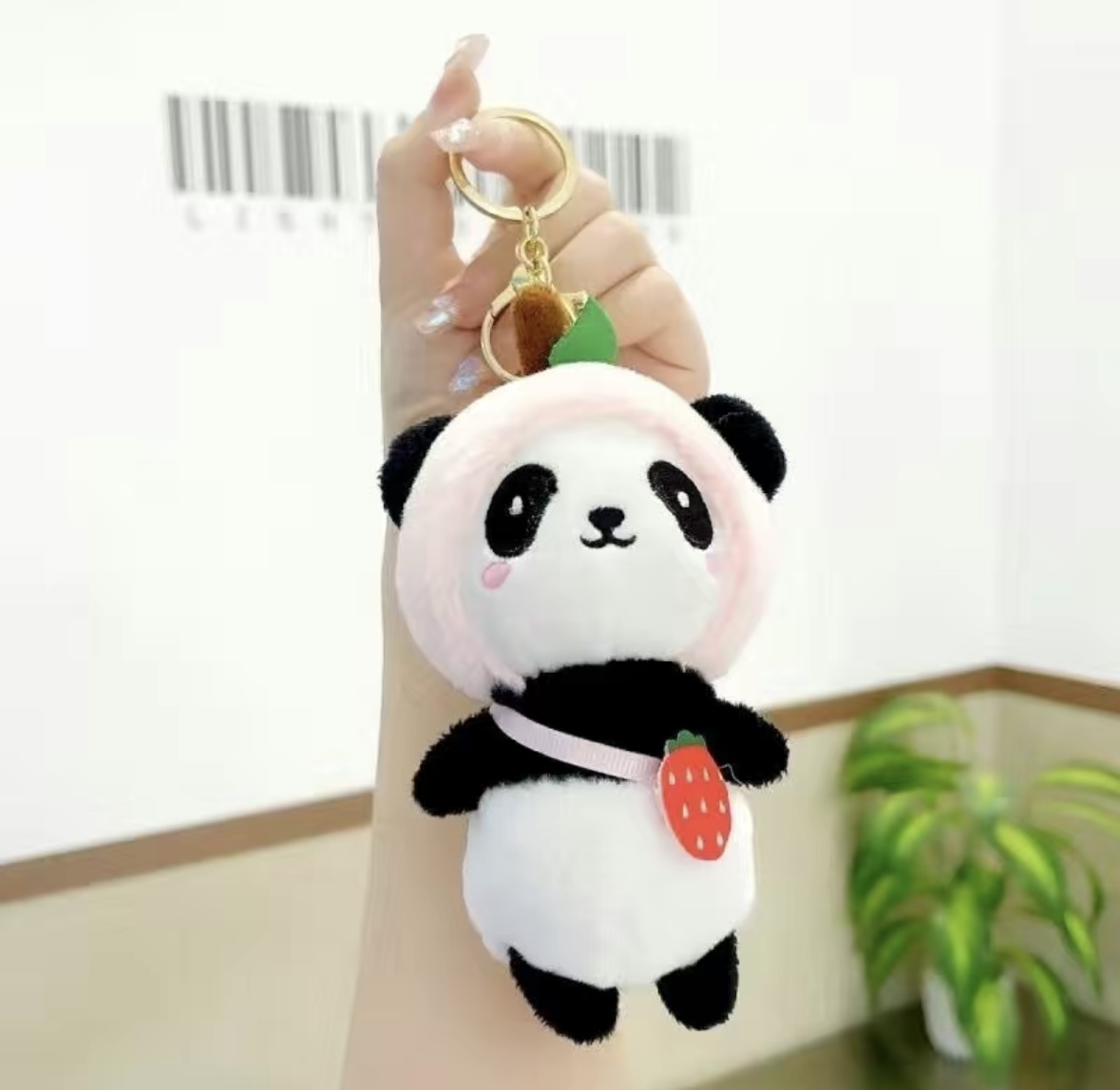 Panda keychain