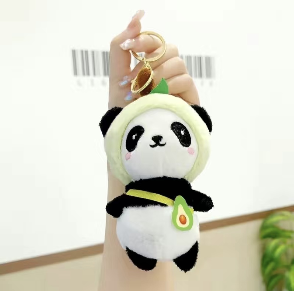 Panda keychain