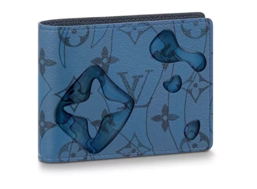 L0vis Vvtt0n Slender Wallet Abyss Blue