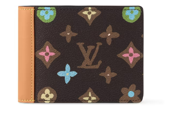 L0vis Vvtt0n by Tyler, the Creator Multiple Wallet Chocolate Craggy Monogram