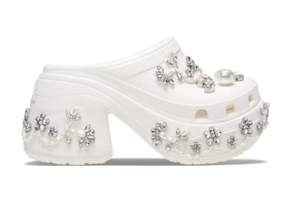 Cr0c5 Siren Clog Simone Rocha Chalk