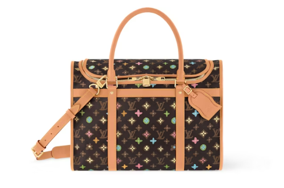 L0vis Vvtt0n by Tyler, the Creator Dog Bag Chocolate Craggy Monogram