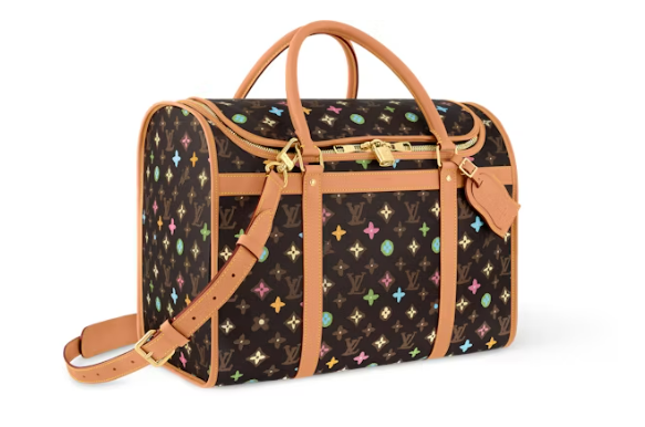 L0vis Vvtt0n by Tyler, the Creator Dog Bag Chocolate Craggy Monogram