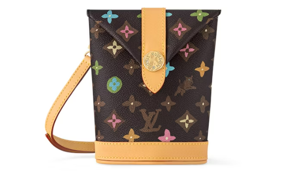 L0vis Vvtt0n by Tyler, the Creator Envelope Pouch Chocolate Craggy Monogram