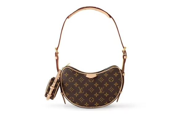 L0vis Vvtt0n Croissant MM Brown Monogram