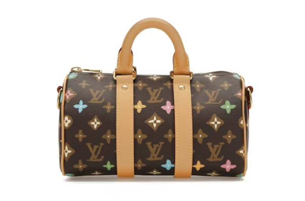 L0vis Vvtt0n by Tyler, the Creator Keepall Bandouliere 25 Chocolate Craggy Monogram