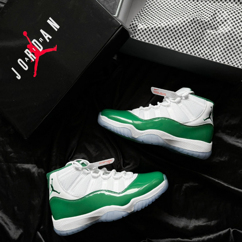 Air Jordan 11 Retro 'White Green’