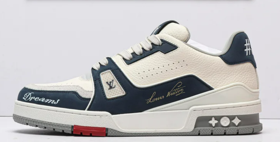 L0vis Vvtt0n LV Trainer White/Blue