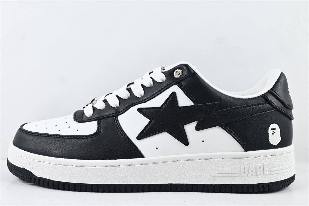 A Bathing Ape Bape Sta Low Black