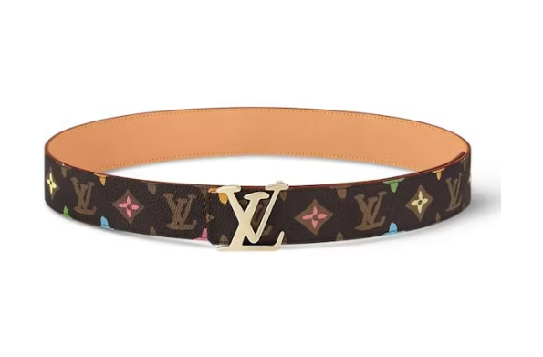 L0vis Vvtt0n by Tyler, the Creator LV Tag 40mm Reversible Belt Chocolate Craggy Monogram
