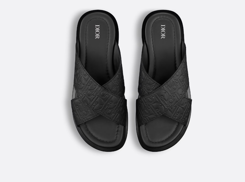 D10r Alias Sandal  Black D10r Gravity leather