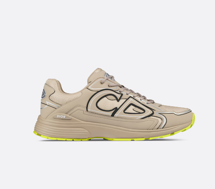 D10r  B30 Sneaker  Beige Mesh and Technical Fabric