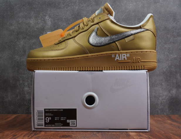 Off White×Nike Air Force 1  Desert Tan