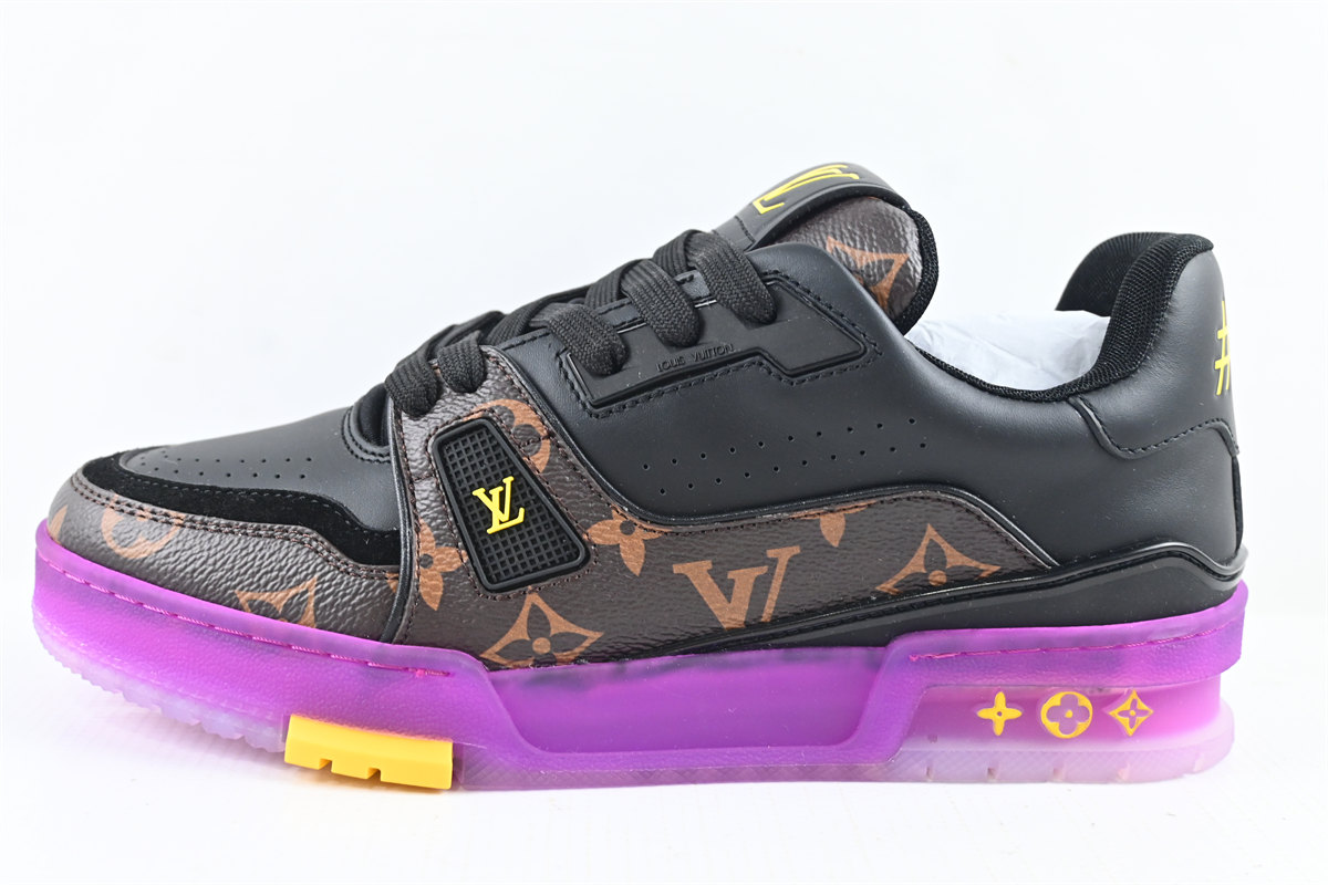 L0vis Vvtt0n Trainer Monogram Purple