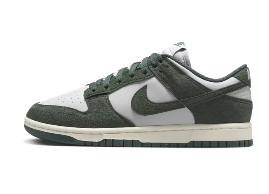 Nike Dunk Low Next Nature Green Suede