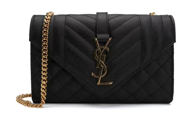 Sa1nt Lau*nt Envelope Bag Small Black