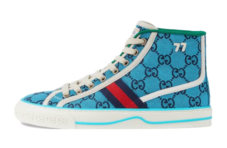 Gvc*1 Tennis 1977 High Top Sneakers 'Blue'