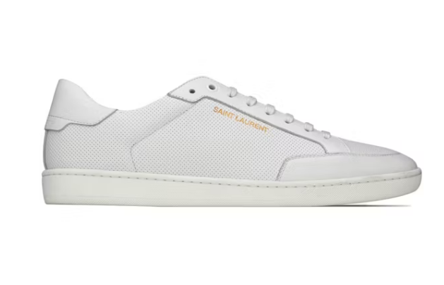 Sa1nt Lau*nt Court Classic SL/10 Perforated White