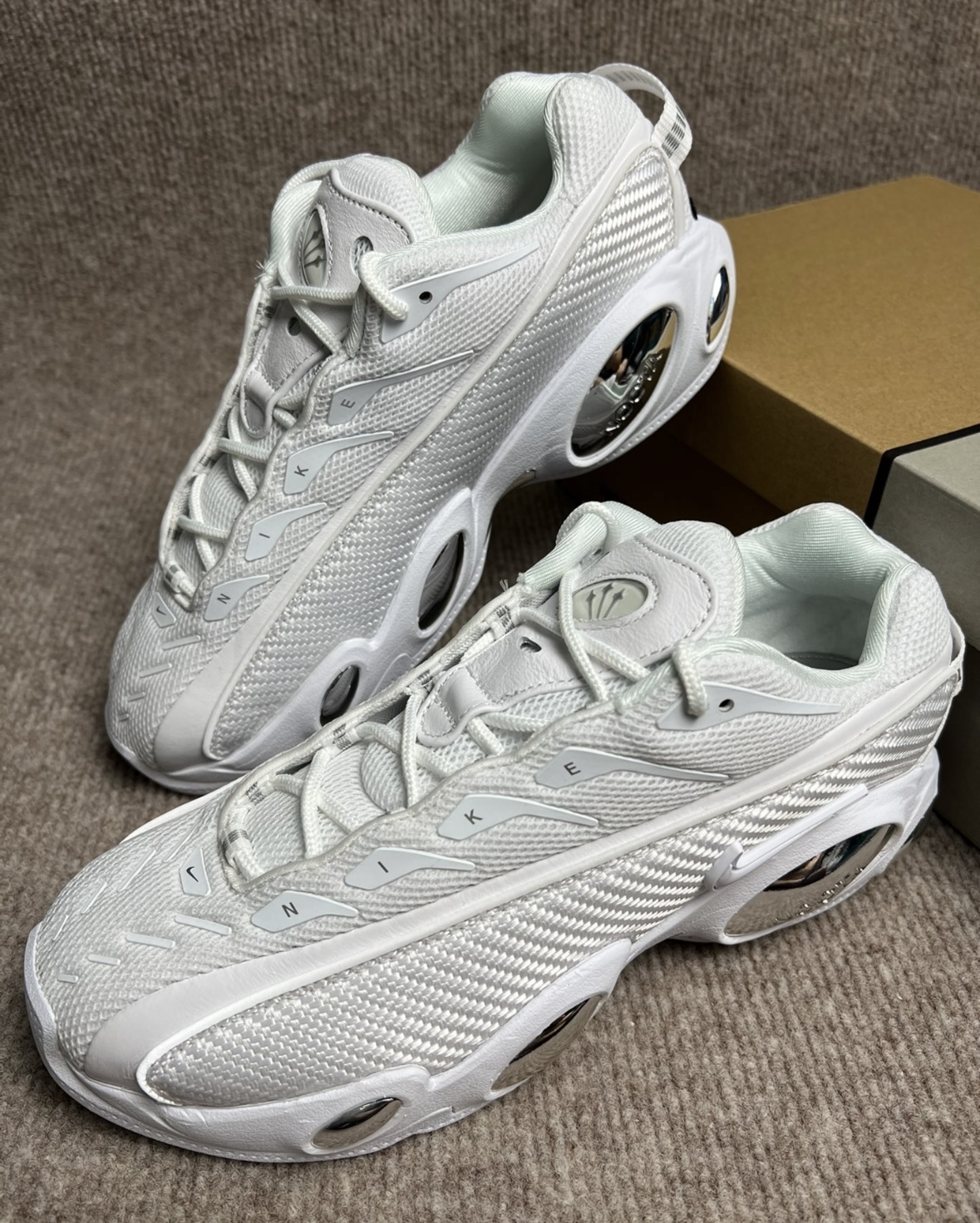 Nike NOCTA Glide White Chrome