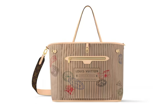 L0vis Vvtt0n Neverfull Bandouliere GM Inside Out Monogram/Beige 2024