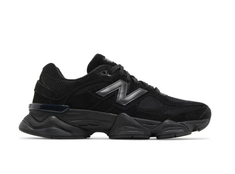 New Balance 9060 'Triple Black Suede'