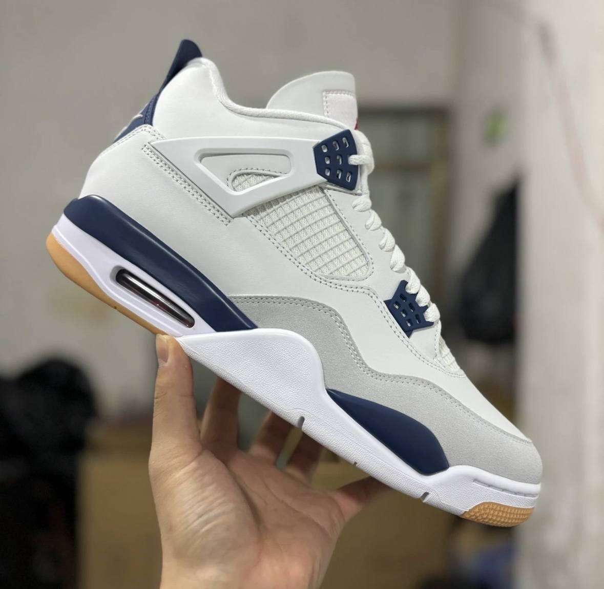 Jordan 4 Retro SB Navy （Big Size)
