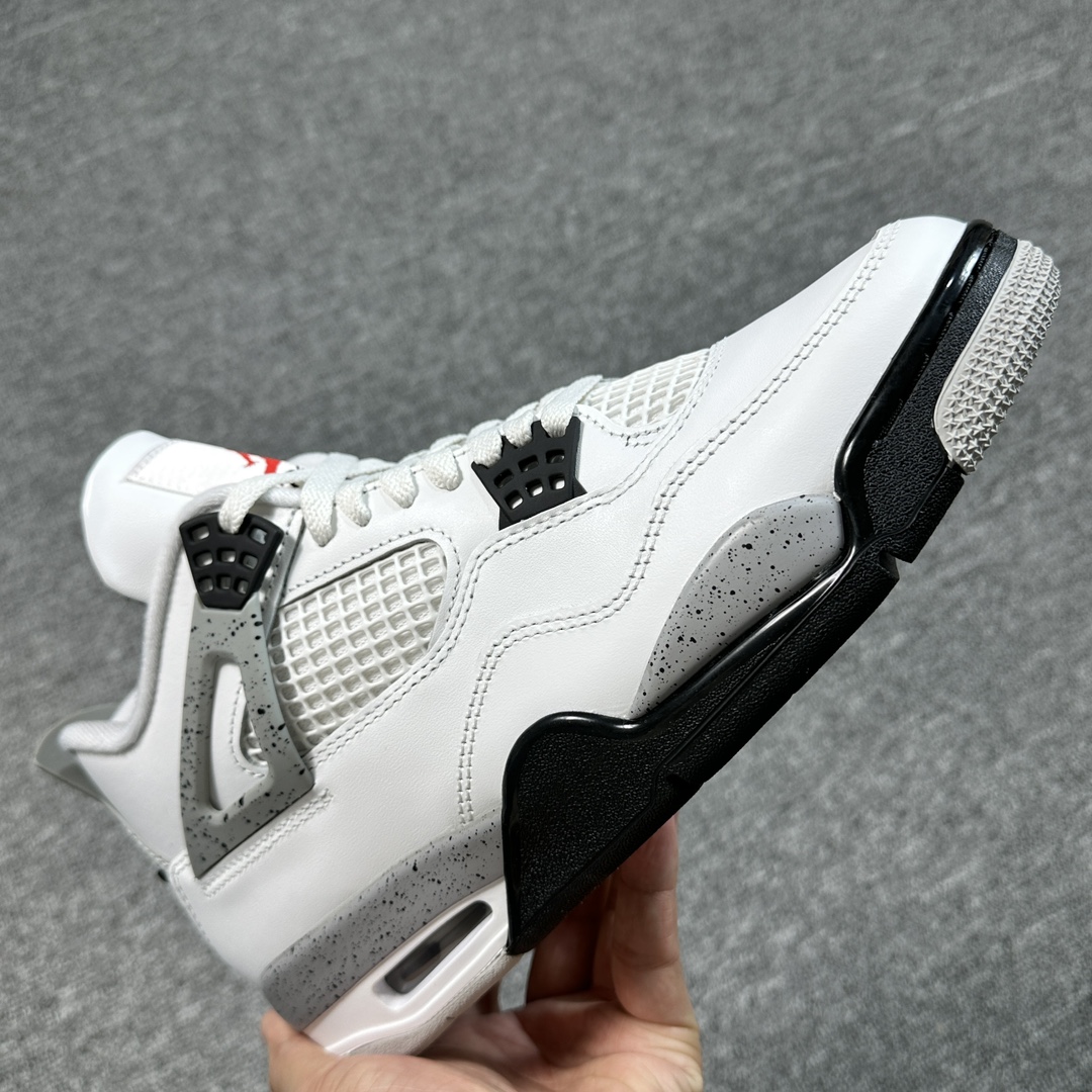 Jordan 4 Retro White Cement (Big SIZE 2025)