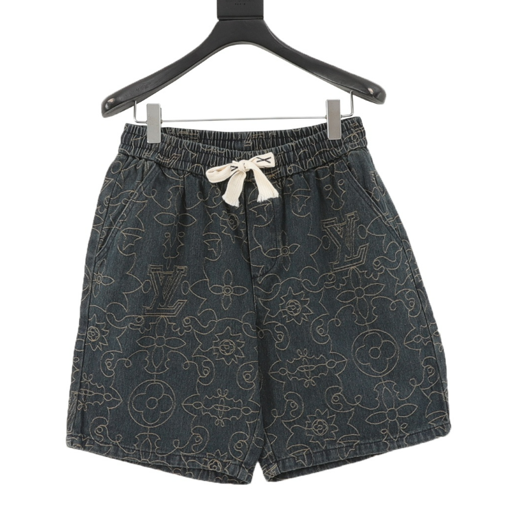 L0vis Vvtt0n denim shorts 2025