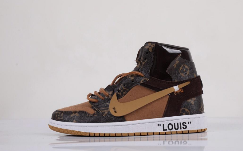 Air Jordan 1 x OFF-L0vis AJ1 OW x LV