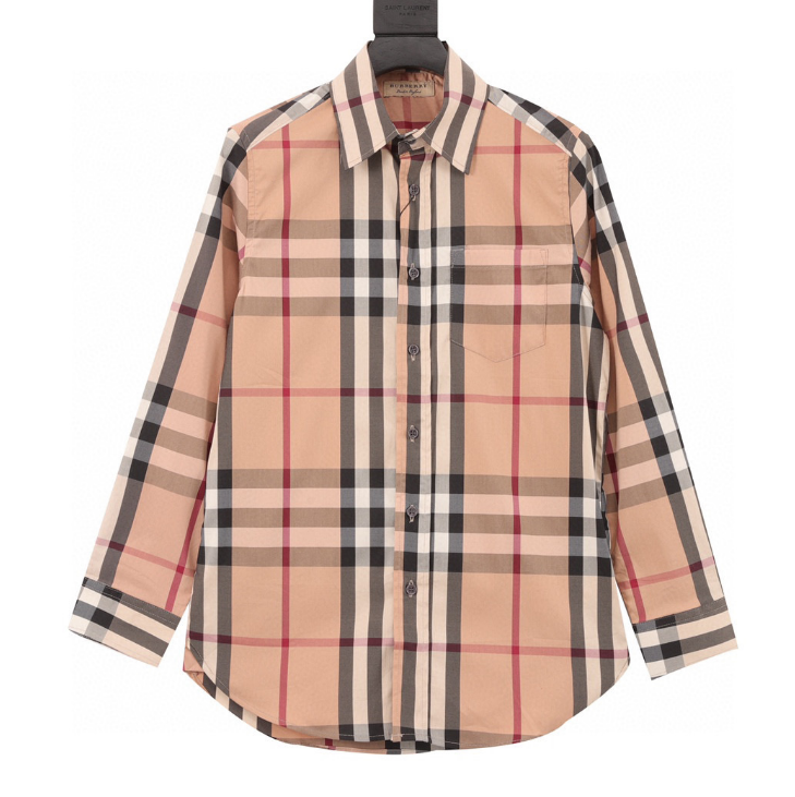 Bv*b*rry Vintage Check Cotton Shirt 2025