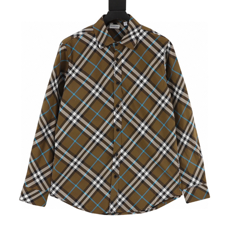 Bv*b*rry Vintage Check Cotton Shirt 2025