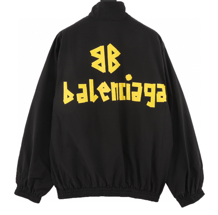 Ba1en*iaga stand collar jacket 2025