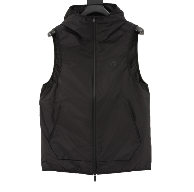 MONCLER reflective hooded vest