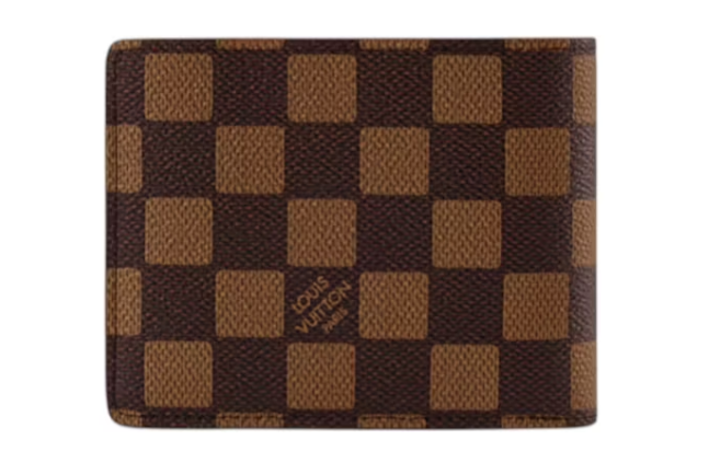 L0vis Vvtt0n x Nigo Multiple Wallet Brown 2025