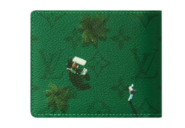 L0vis Vvtt0n Golf Slender Wallet Green