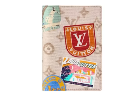 L0vis Vvtt0n The Flight Mode Monogram Passport Cover