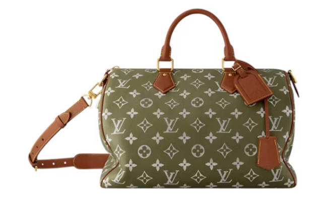 L0vis Vvtt0n X Nigo Speedy P9 Bandouliere 40 Green Sencha 2025