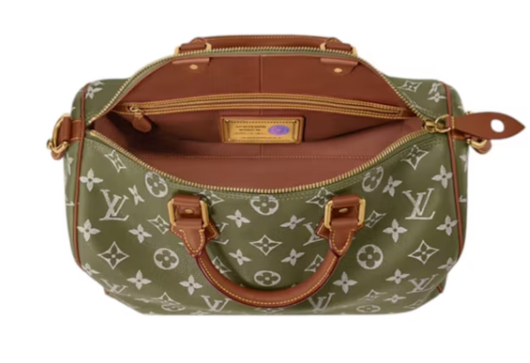 L0vis Vvtt0n X Nigo Speedy P9 Bandouliere 40 Green Sencha 2025