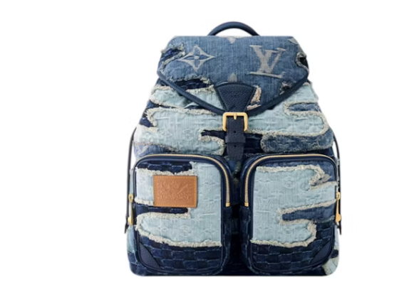 L0vis Vvtt0n x Nigo Montsouris Cargo Backpack Denim Blue 2025