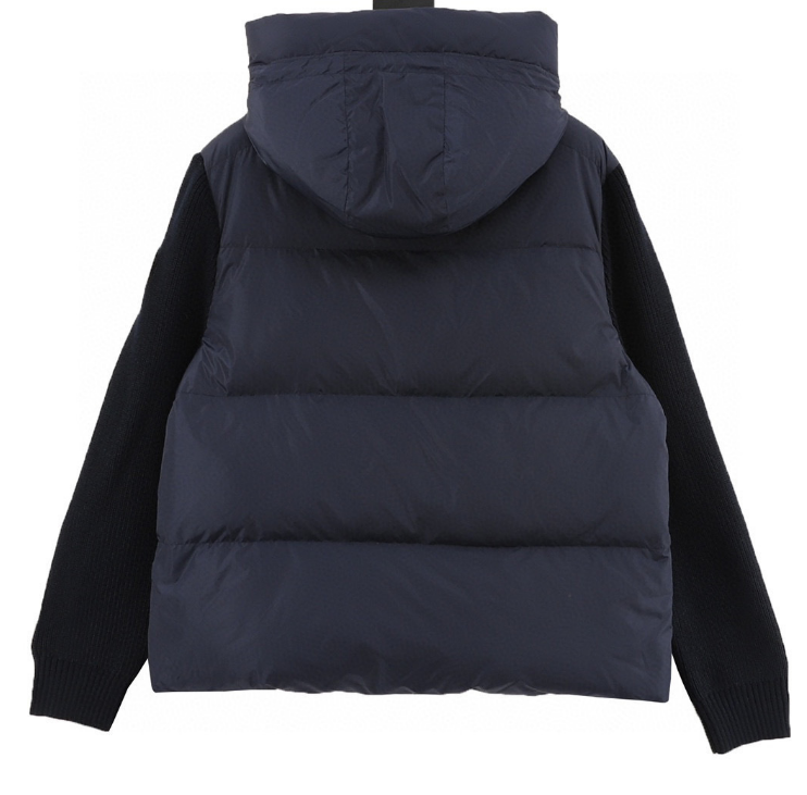 Can*a G00se 25Fw Knitted Patchwork Down Jacket 2025