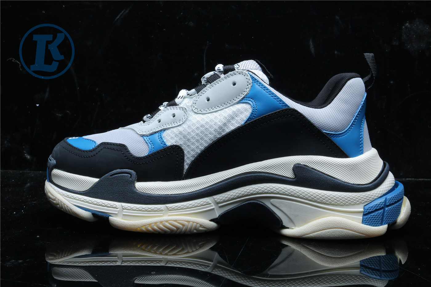 Ba1en*iaga Triple S Blue And Black