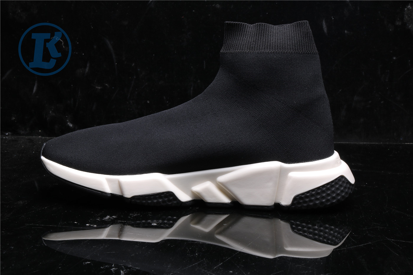 Balenciage Speed Trainer Mr. Porter Black