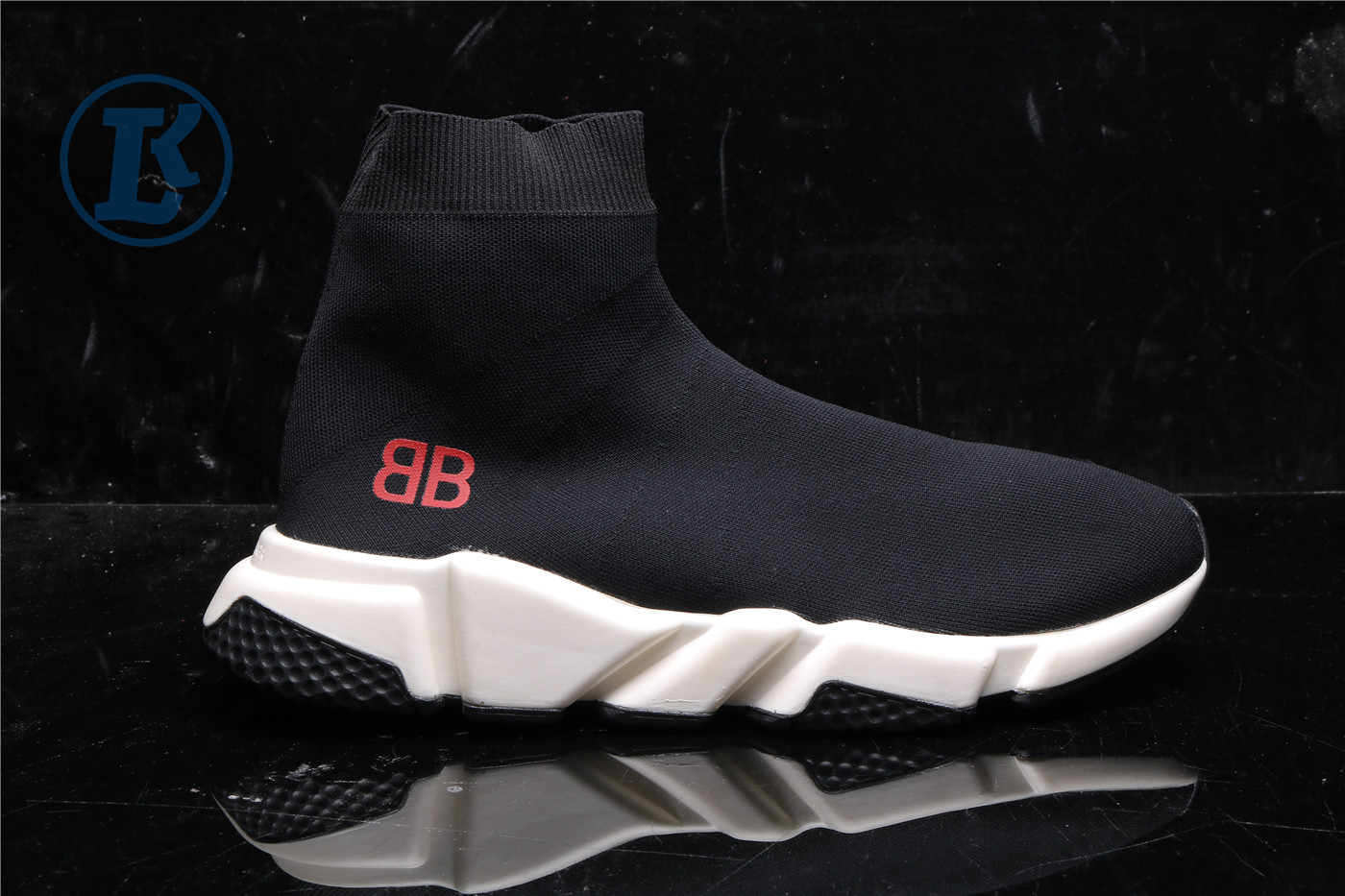 Balenciage Speed Trainer Mr. Porter Black