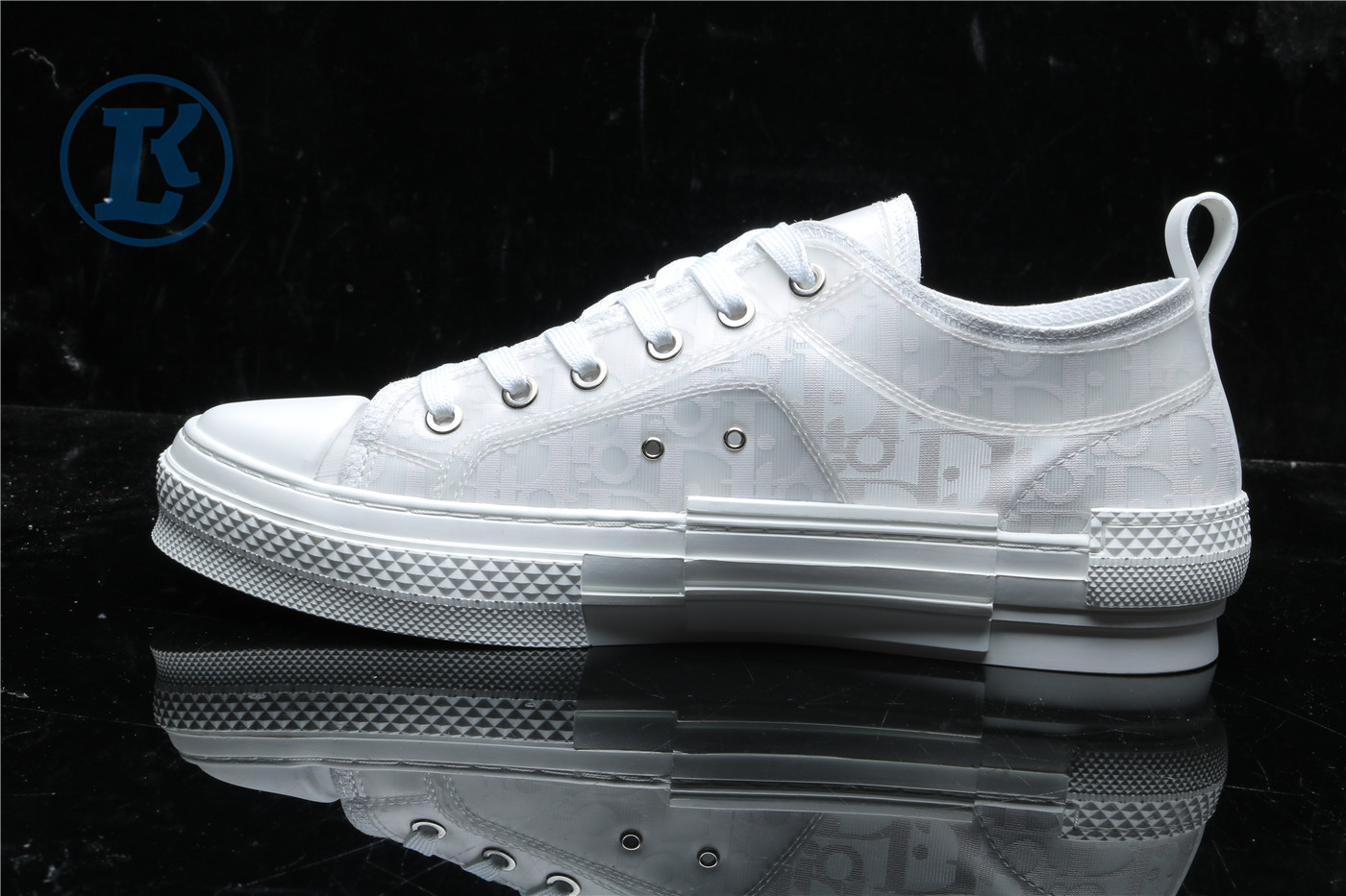 D10r White Low Canvas (White Colorway)